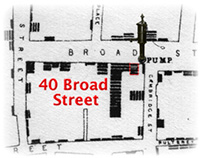 cholera deaths at 40 Broad Street