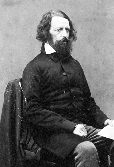 Alfred Lord Tennyson, 1861