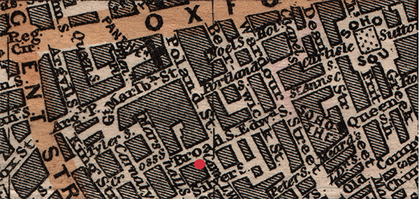 Reynold's map, broad street pump