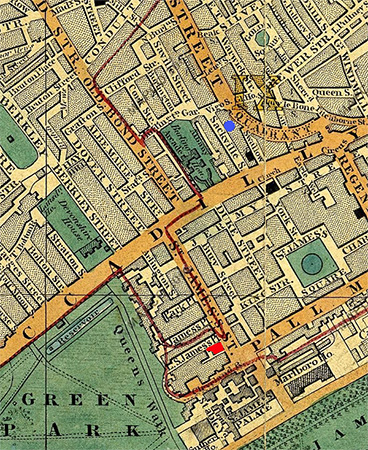 map Snow home to Conservative Club