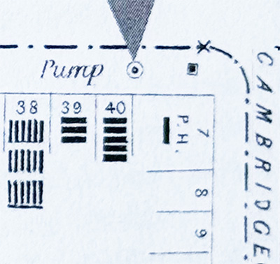 Inquiry Committee cholera map