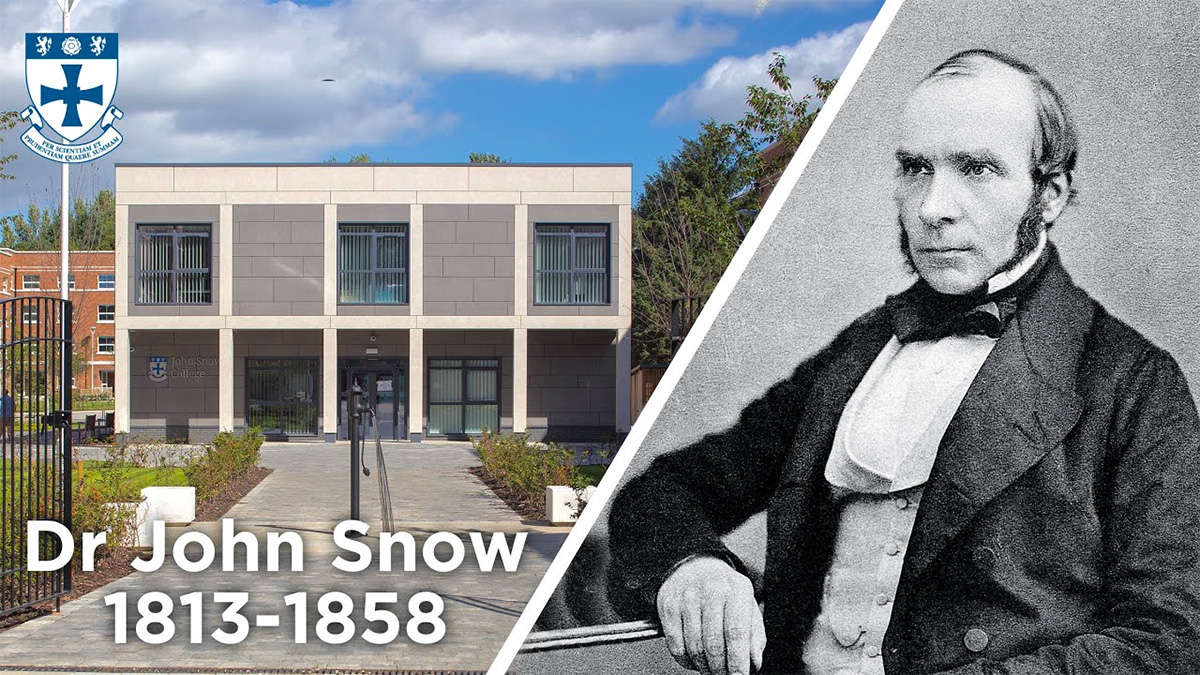 John Snow College, opening page