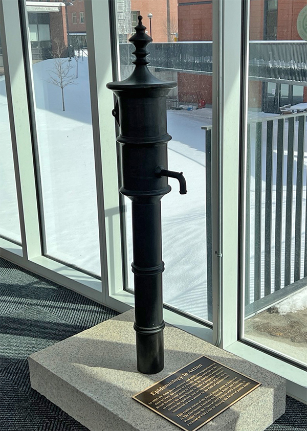 Replica of BS pump at Dartmouth
