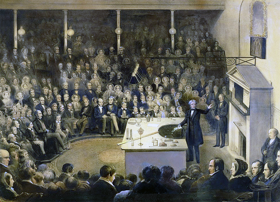 Michael Faraday, Christmas Lecturer, 1856