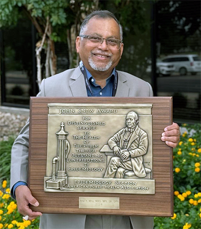 2024 John Snow Award recipient