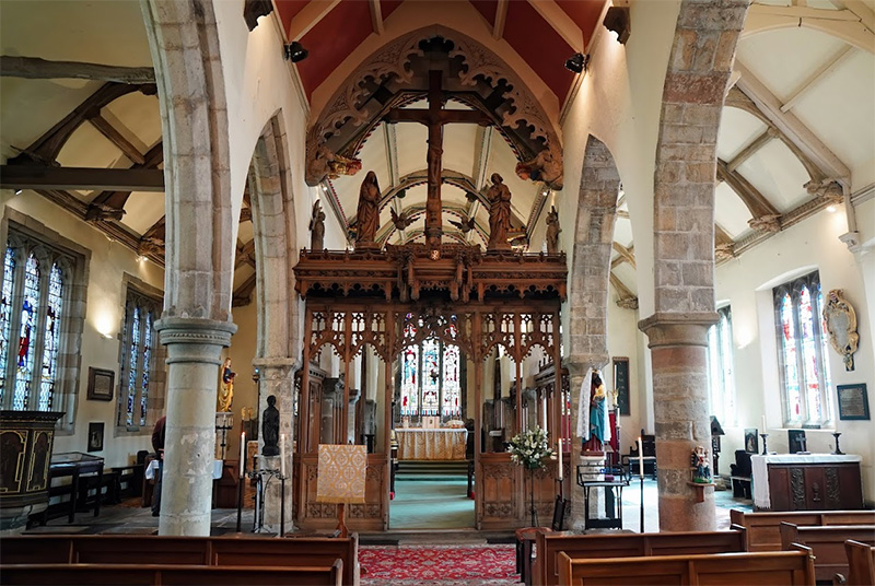 Interior, All Saints, North Street Church, York, 2020.