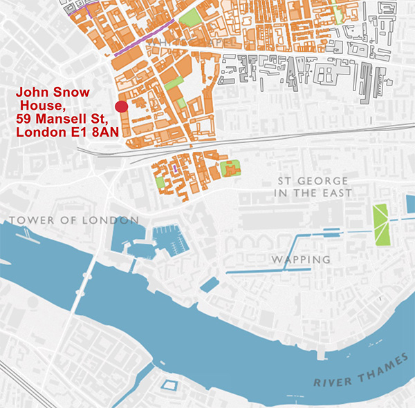 Map of RSPH