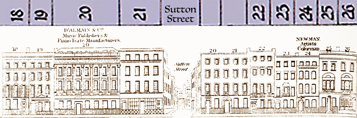 Building on East side of Soho Square