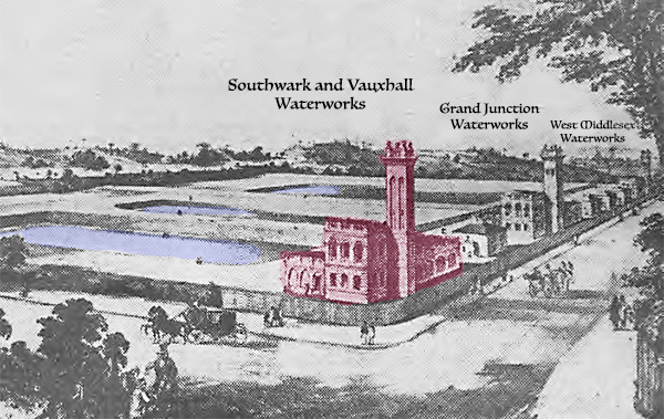Image, new Southwark and Vauxhall water works