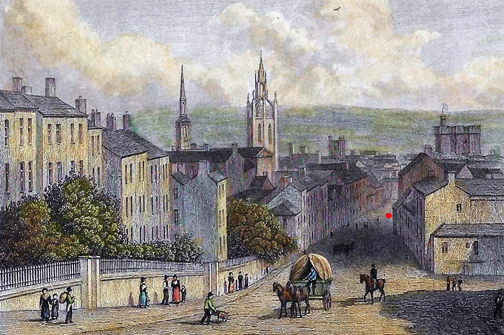 Street in Newcastle-upon-Tyne of Hardcastle