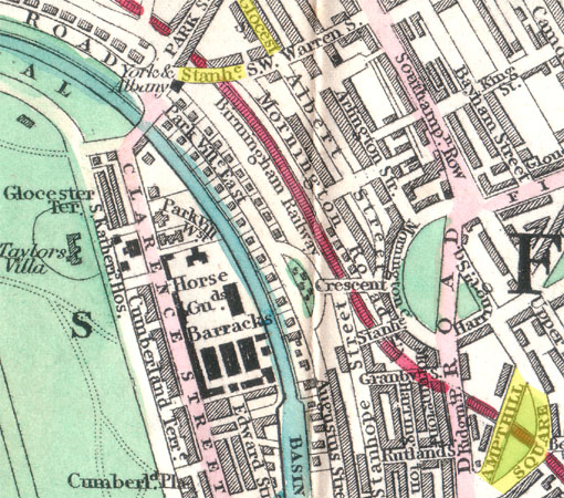 map of Barker homes
