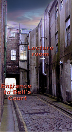 Bell's court to lecture hall