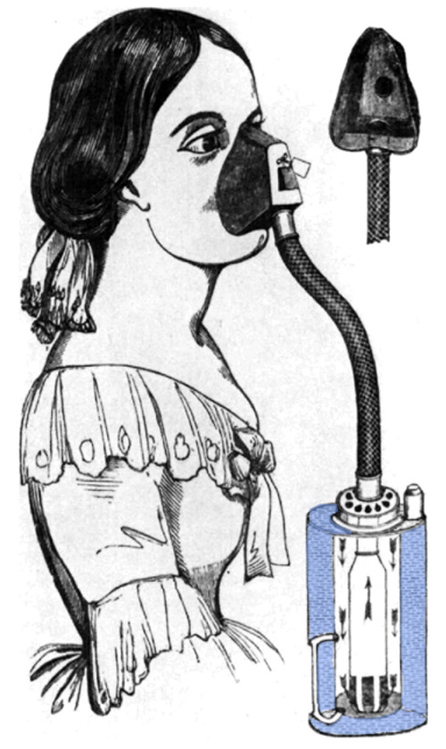 Snow-dseigned apparatus for chloroform