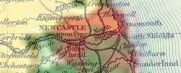 cholera death rates in Newcastle, 1831-32