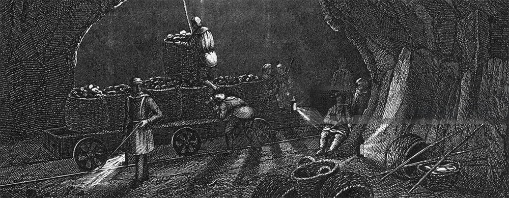 Coal mine, 1851