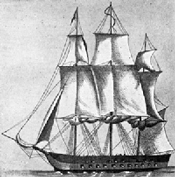 Sailing ship of Empson