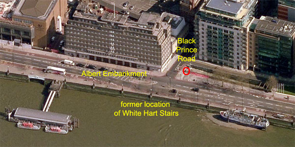 Location in 2021 of new plaque