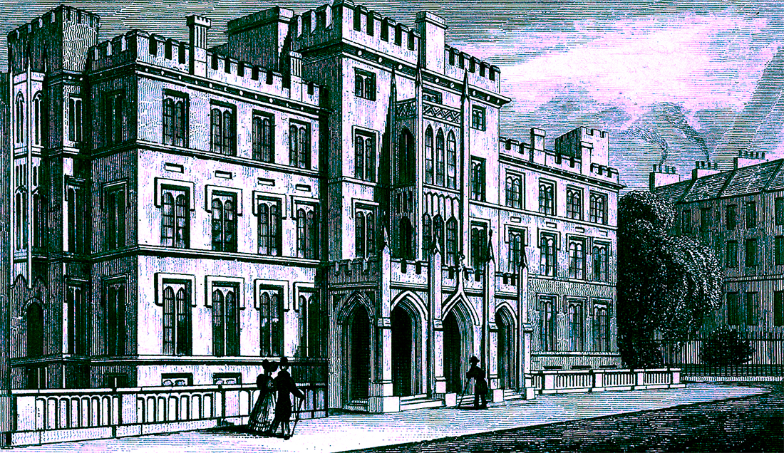 New Westeminster Hospital, 1834