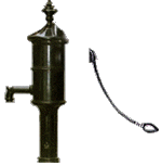 BS pump with removed handle