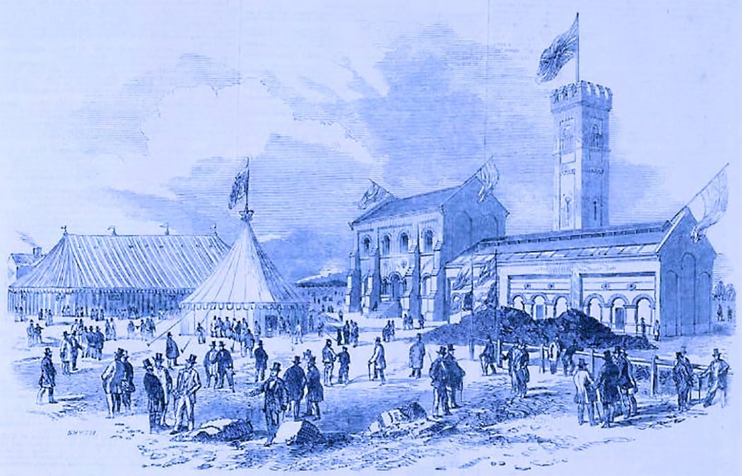 News image, opening in 1852 of new Lambeth Water Works