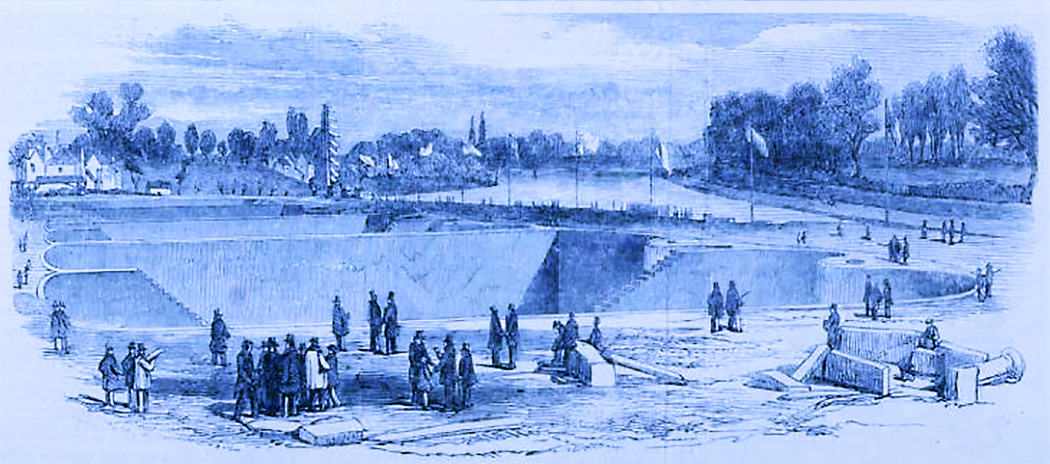 News, image of new filtration reservoirs