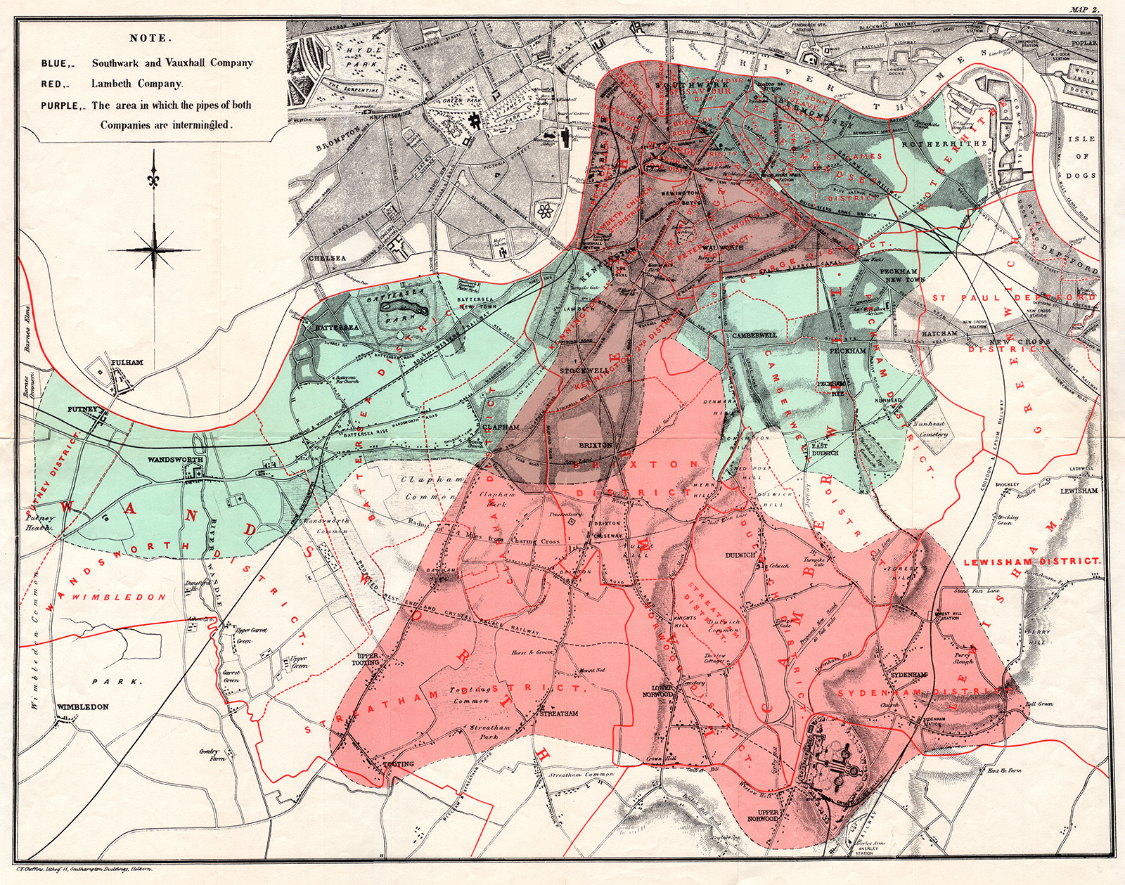 Map 2in Snow's book