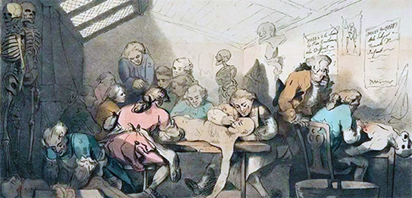 Applied anatomy class, Hunterian Medical School