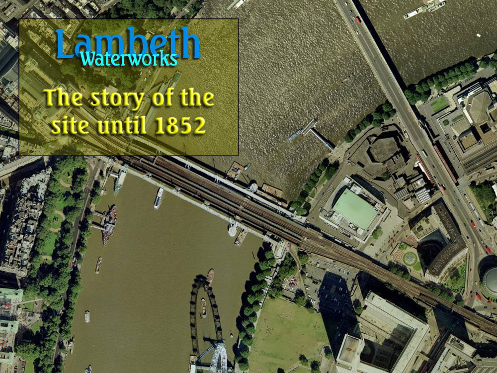 Slide 1 of Lambeth Water Company pre-1852