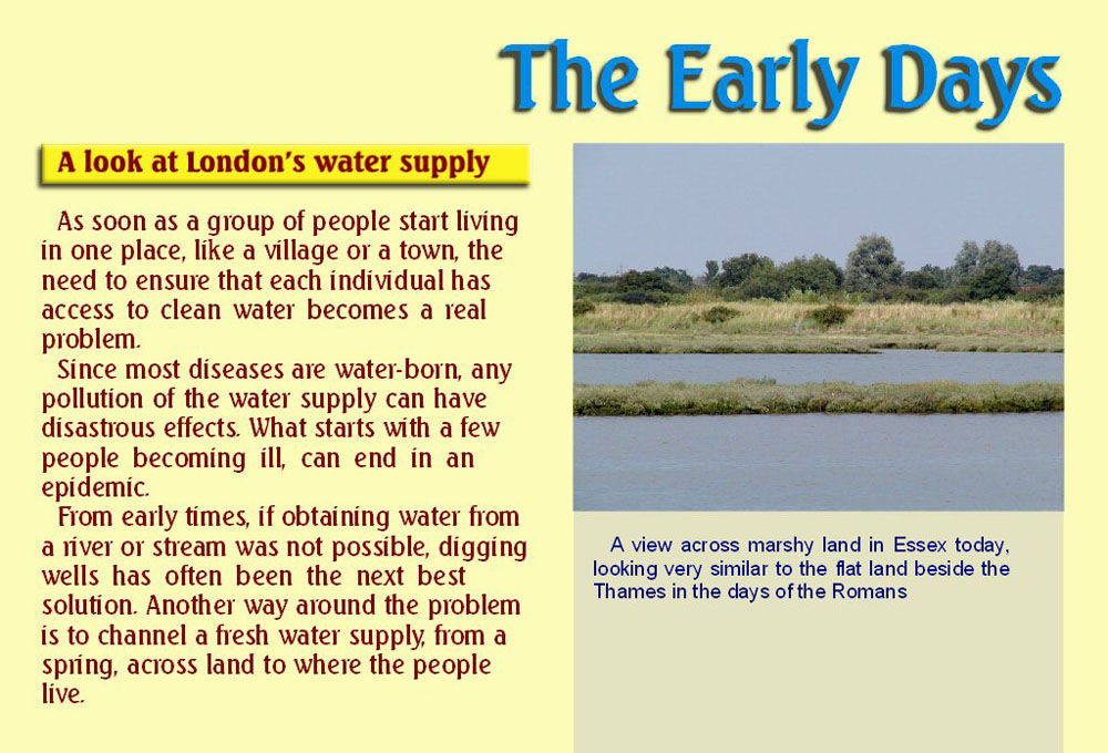 Slide 1 of London Water Supply