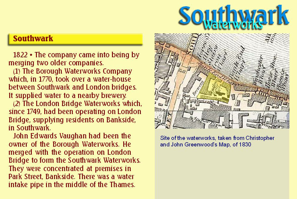Slide 2 of Southwark and Vauxhall Water Company